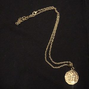 Charles Albert Alchemia Pirate Coin and Chain